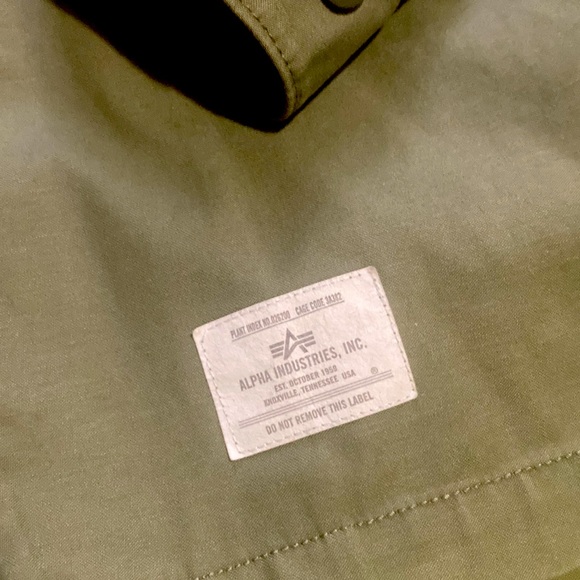 Alpha Industries Shirt Jacket - Picture 2 of 3